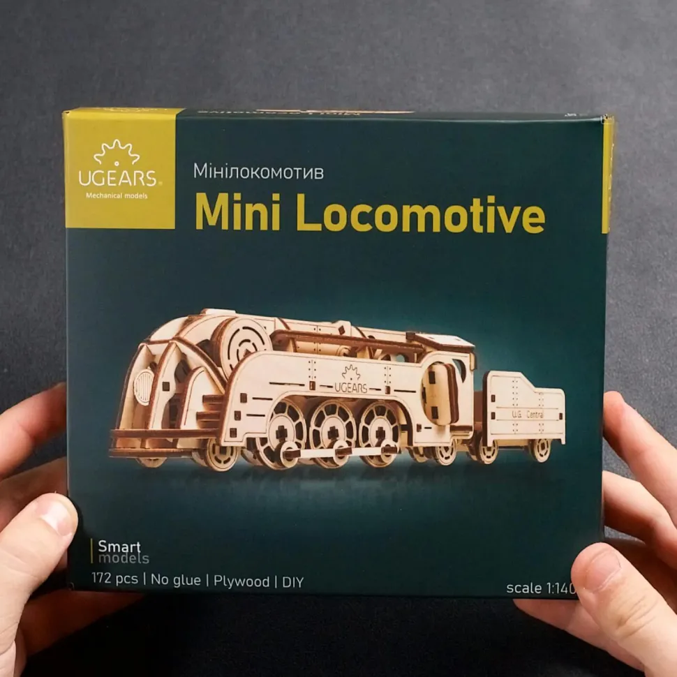 Maquette en bois : Mini Locomotive - Ugears