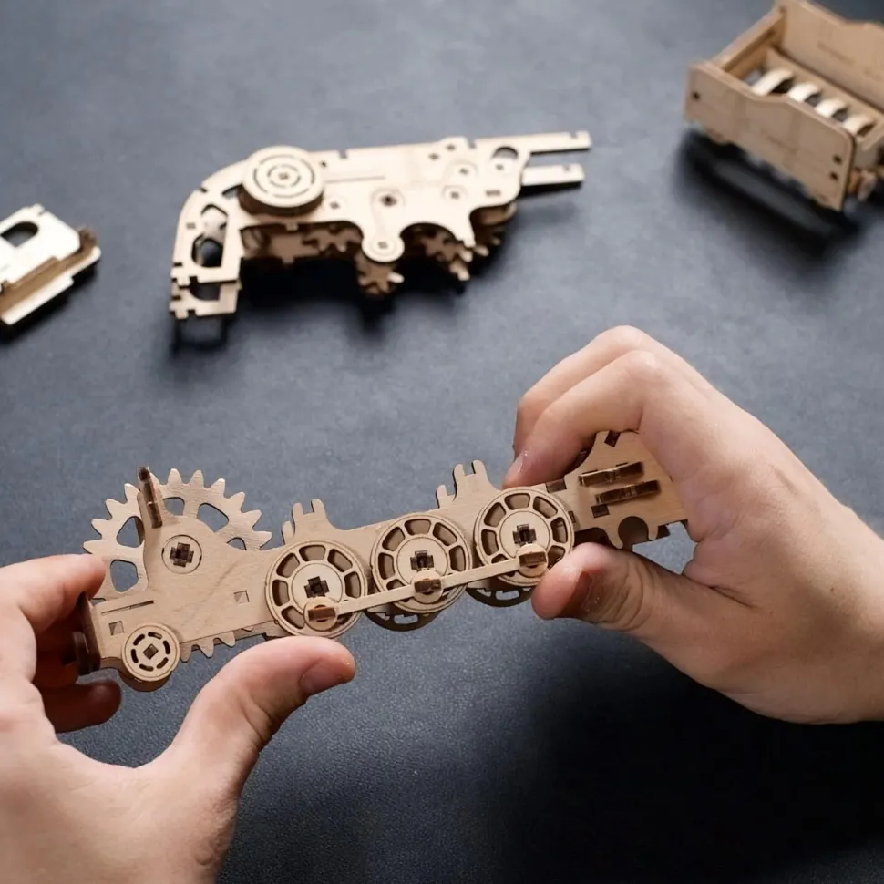 Maquette en bois : Mini Locomotive - Ugears
