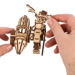 Maquette en bois : moto volante de Hagrid : Harry Potter - Ugears