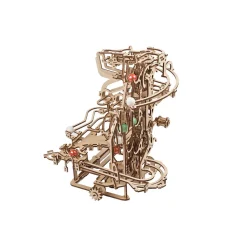 Maquette en bois : Piste de billes en chaîne - Ugears