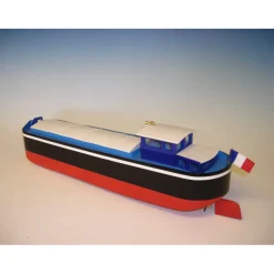 Maquette en bois - Péniche - Soclaine