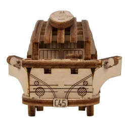 Maquette en bois : retro ride 1 : Volkswagen Transporter T1 - Wooden City