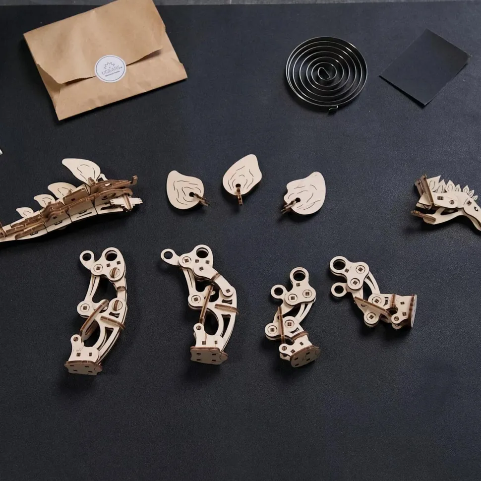 Maquette en bois : Stegosaure - Ugears