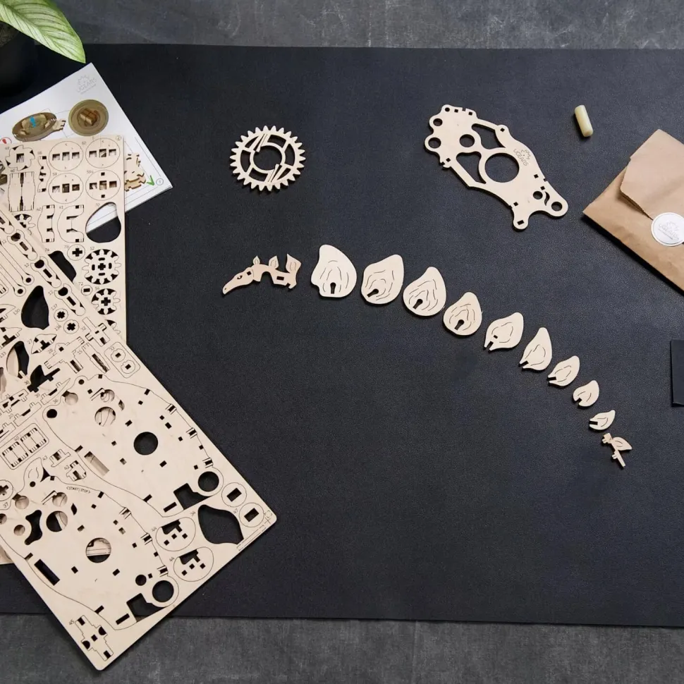 Maquette en bois : Stegosaure - Ugears