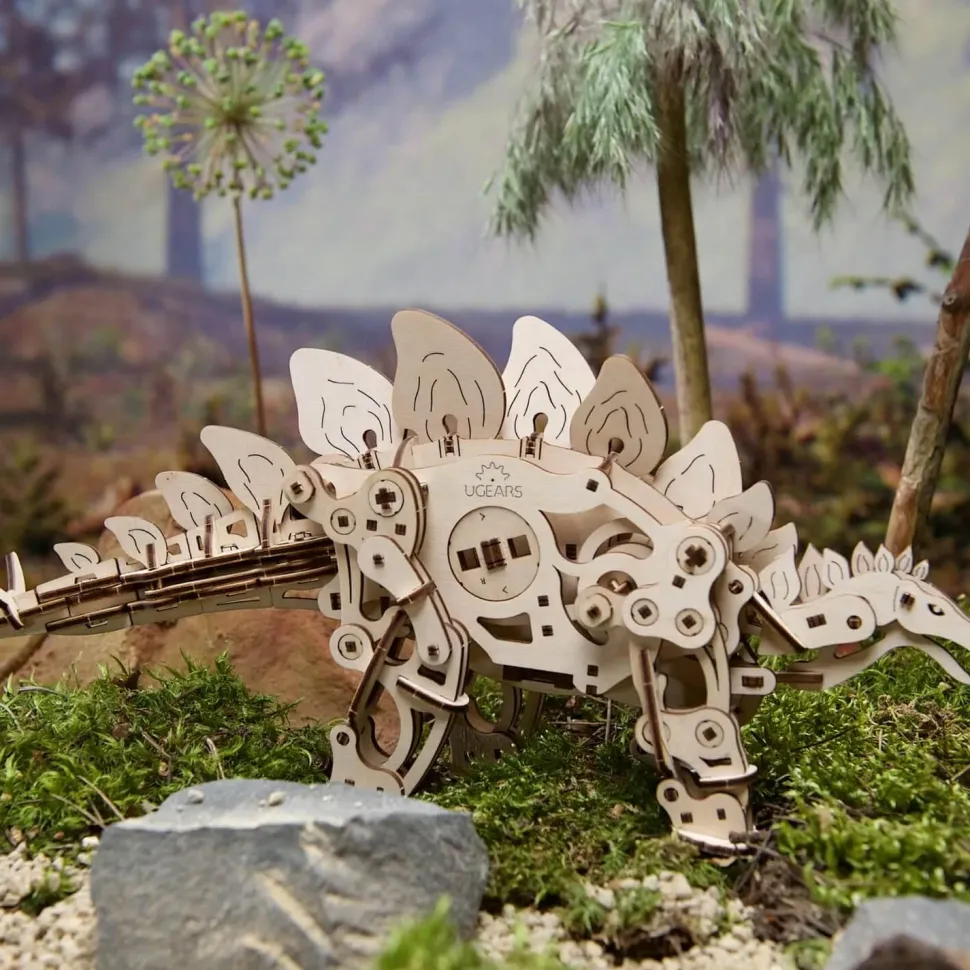 Maquette en bois : Stegosaure - Ugears