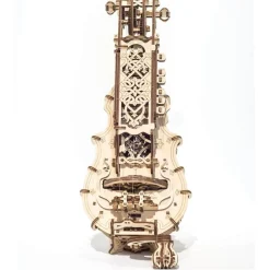 Maquette en bois : Vielle à roue, Hurdy-gurdy, modèle mécanique - Ugears