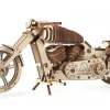 Maquette en bois Moto : Moto VM-02, modèle mécanique - Ugears