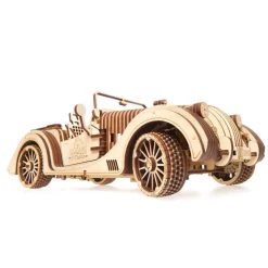 Maquette en bois voiture : Roadster VM-01, modèle mécanique - Ugears