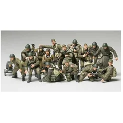 Maquette Figurine Militaire : Fantassins et Tankistes Russe - Tamiya