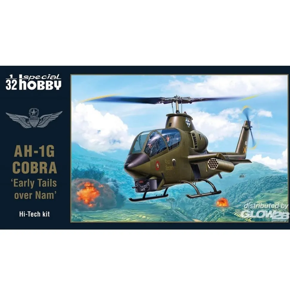 Maquette Hélicoptère : AH-1G Cobra - Special Hobby