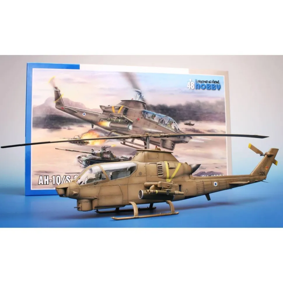 Maquette hélicoptère : AH-1Q/S Cobra ‘IDF Against Terrorists’ - Special Hobby