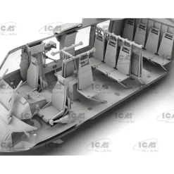 Maquette hélicoptère : black hawk MH-60L spécial forces américaines - ICM