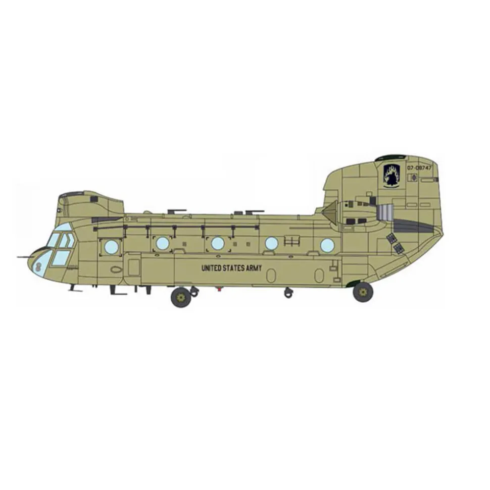 Maquette Hélicoptère : CH-47D Chinook (HC-1) - Italeri