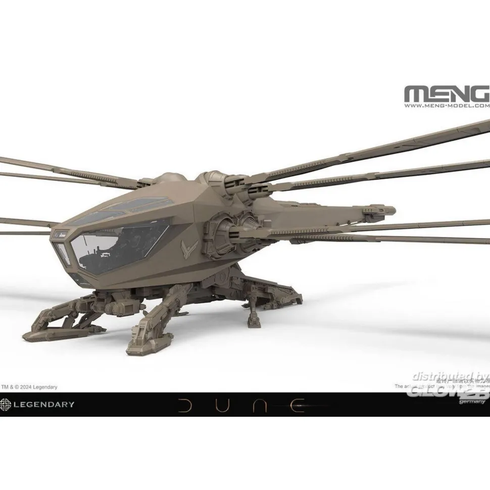 Maquette Hélicoptère : Dune Atreides Ornithopter - Meng