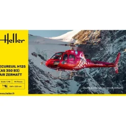 Maquette Hélicoptère : ECUREUIL H125 (AS 350 B3) - AIR ZERMATT - Heller