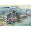 Maquette hélicoptère : hélicoptère d'assaut américain Bell UH-1 iroquois - Hobby Boss
