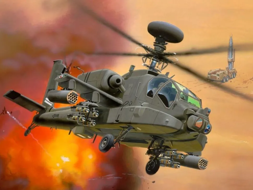 Maquette hélicoptère : AH-64D Longbow Apache - Revell