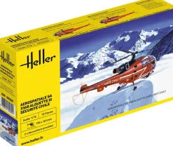 Maquette hélicoptère : Alouette III Sécurité Civile - Heller
