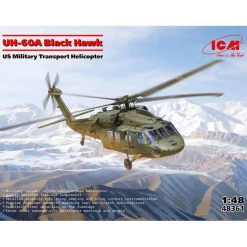 Maquette hélicoptère américain : black hawk UH-60A - ICM