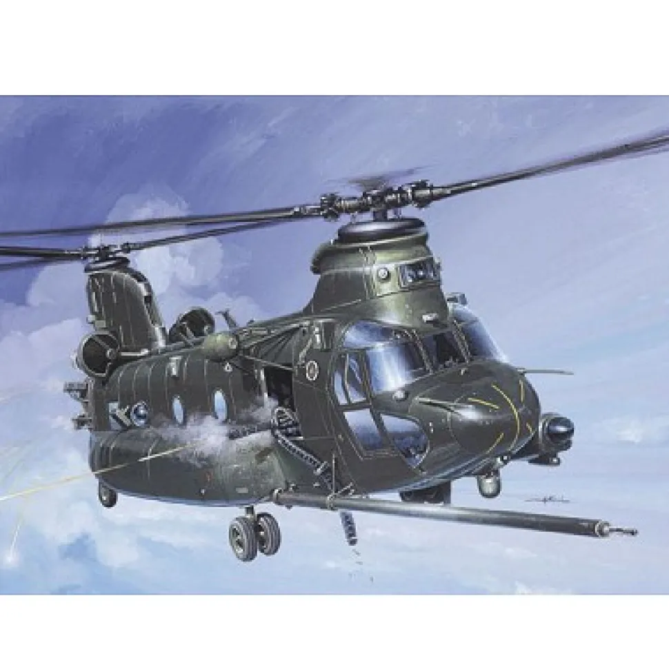 Maquette hélicoptère : MH-47 ESOA Chinook - Italeri