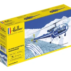 Maquette hélicoptère : SA 316 Alouette III Gendarmerie - Heller
