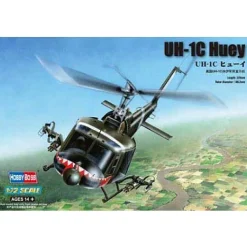 Maquette hélicoptère : UH-1C Huey - Hobby Boss