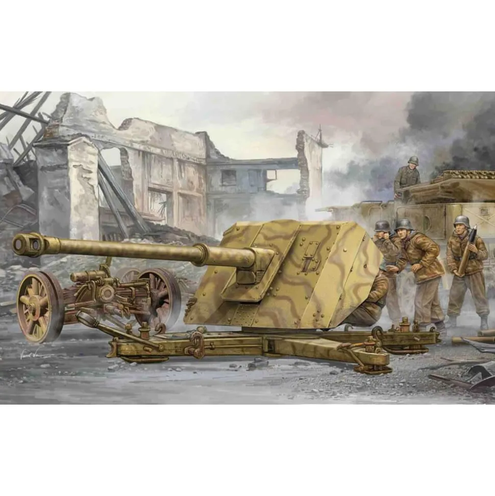 Maquette militaire : Canon antichar Allemand 88mm PAK43 / 41 - Trumpeter