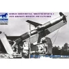 Maquette Missile anti-aérien allemand Rheinmetall Rheintocher R-2 et lanceur - Bronco Models