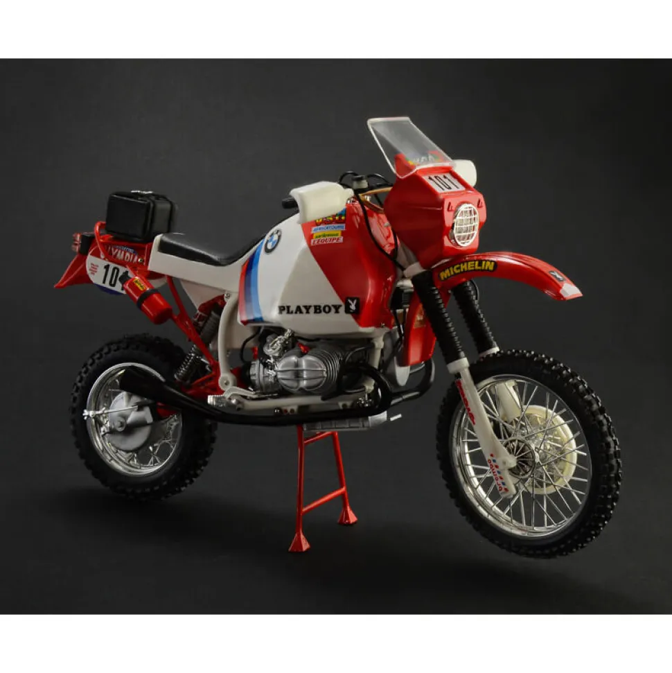 Maquette moto : BMW R80G/S Paris Dakar 1985 - Italeri