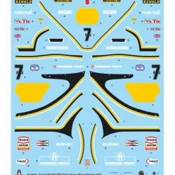 Maquette moto : Suzuki RG 500 XR27 Team Hero - Italeri