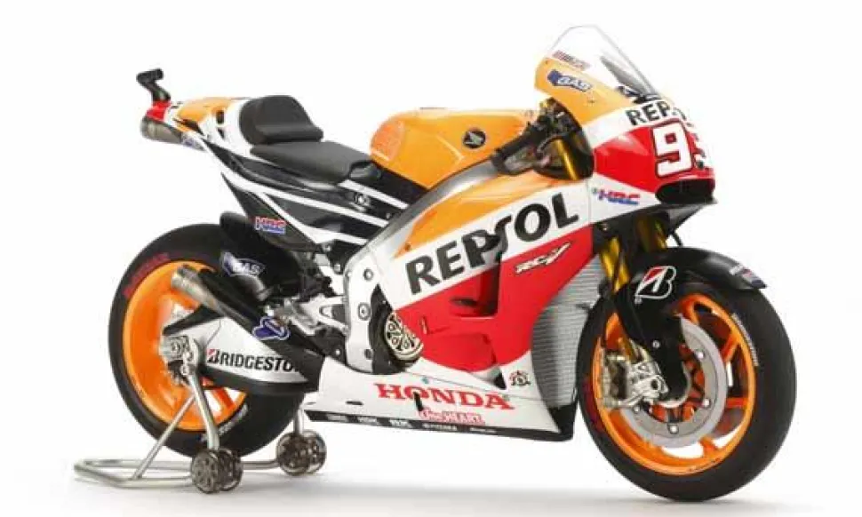 Maquette moto de course : Repsol Honda RC213V 2014 - Tamiya