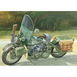 Maquette moto militaire : WLA 750 - Italeri
