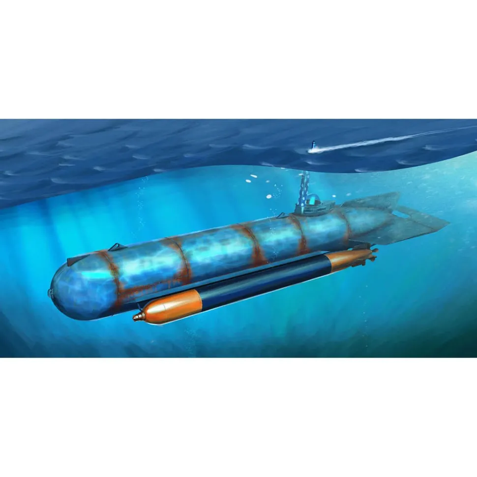 Maquette sous-marin : molch sous-marin allemand - Hobby Boss