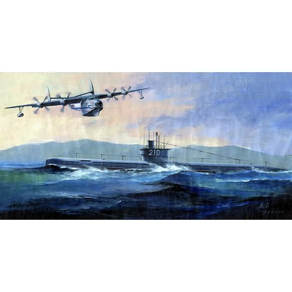 Maquette sous-marin : PLA Navy Type 033 Romeo Class - Hobby Boss