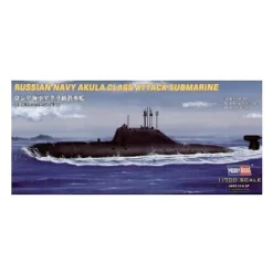 Maquette sous-marin : Russian Navy Akula Class Attack Submarine - Hobby Boss