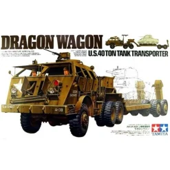 Maquette Transporteur de char : U.S Dragon Wagon - Tamiya