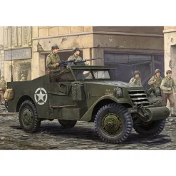 Maquette U.S. M3A1 White Scout Car - Hobby Boss
