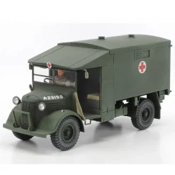 Maquette vehicule militaire : British 2to. 4x2 Ambulance - Tamiya