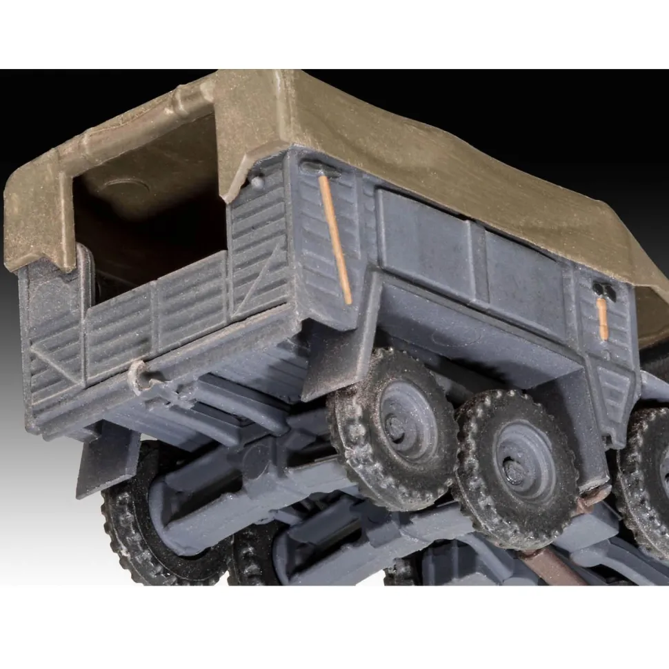 Maquette vehicule militaire : Krup Protze KFZ with 3.7 cm Pak - Revell
