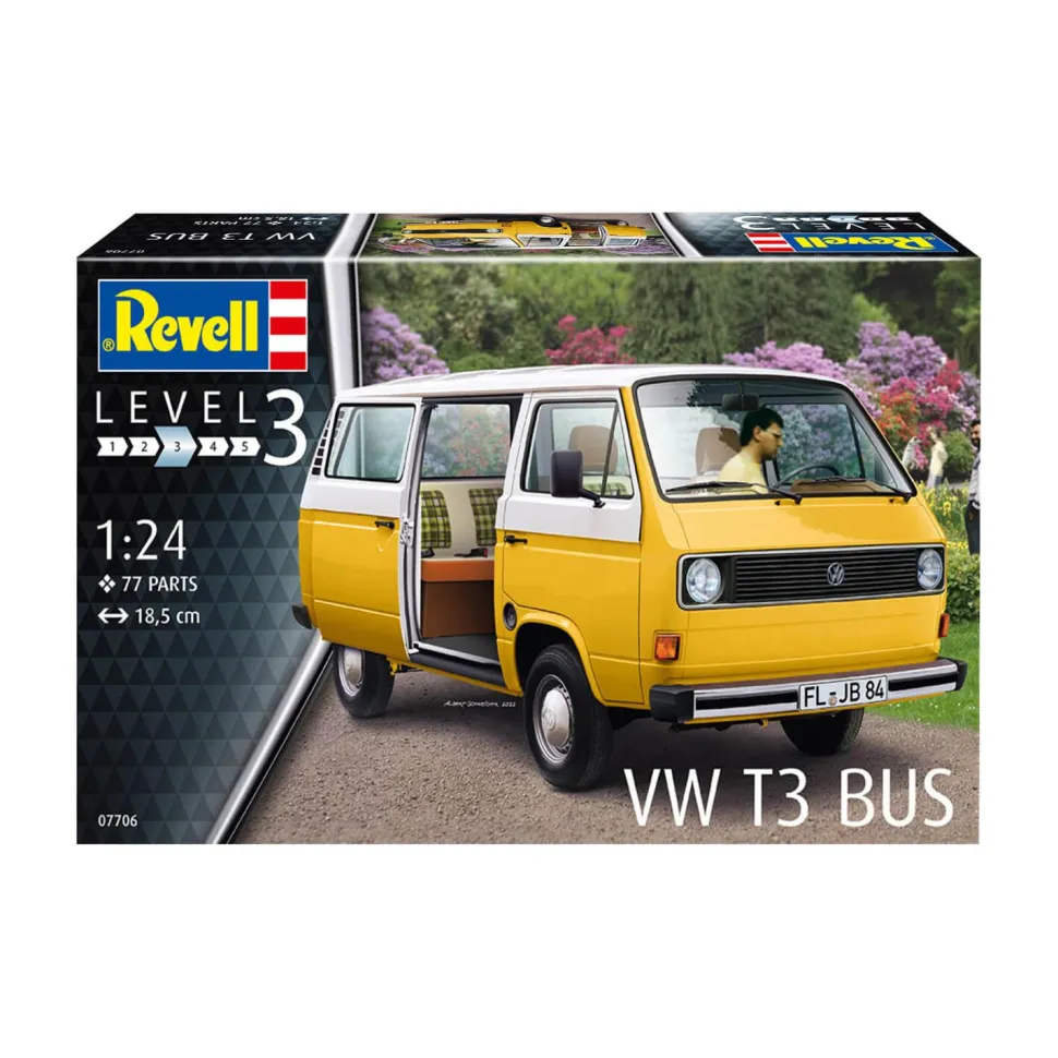Maquette véhicule : VW T3 Bus - Revell