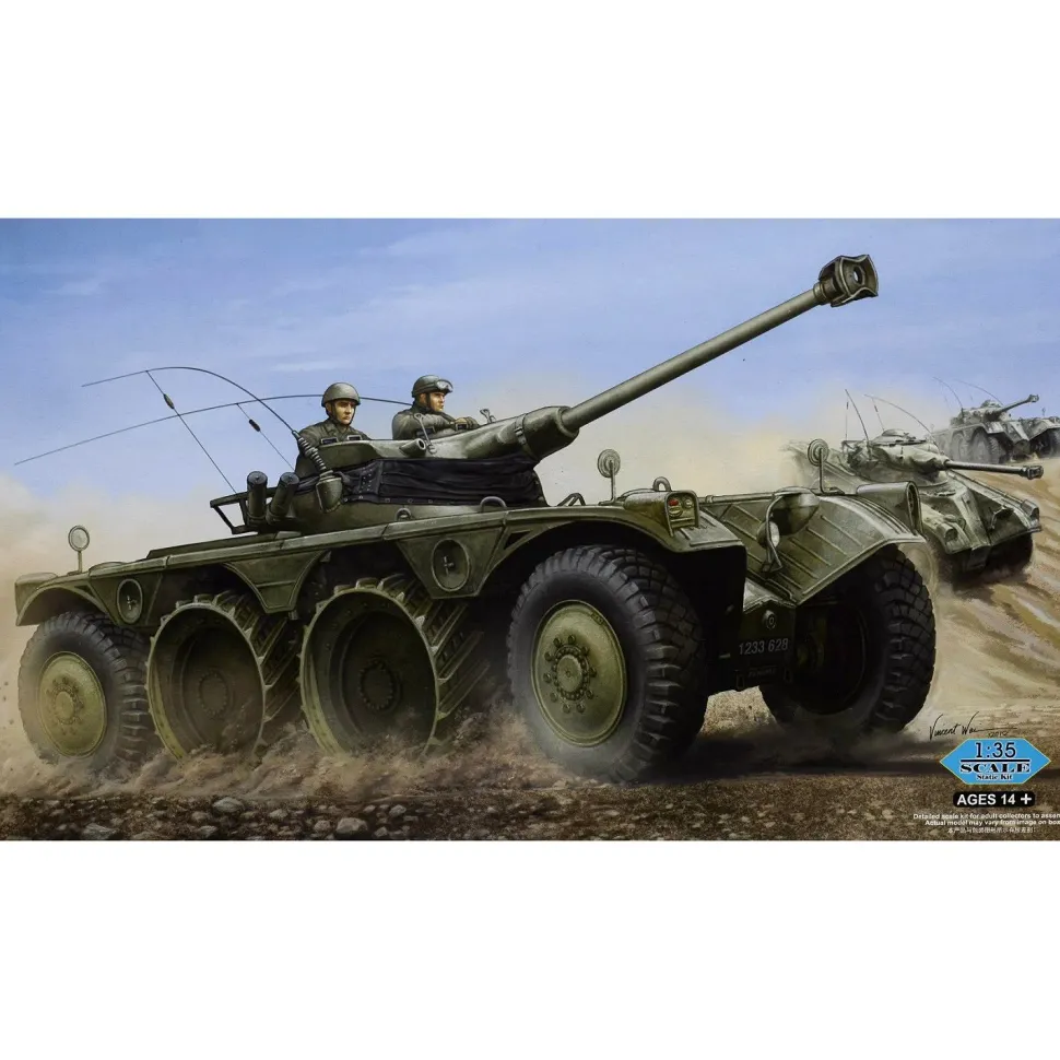 Maquette véhicule de reconnaissance français EBR-11 - Hobby Boss