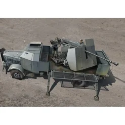 Maquette Véhicule et accessoires de Guerre : L4500A avec 5cm Flak 41 II - Trumpeter