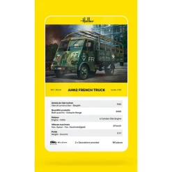 Maquette Véhicule Militaire : AHN2 - Camion Français - Heller