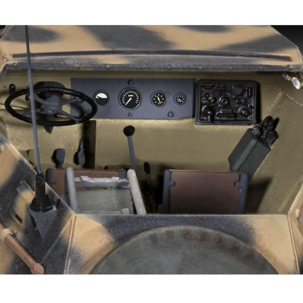 Maquette véhicule militaire : blindé allemand Sd.Kf Ausf.B - Revell