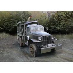 Maquette véhicule militaire : US GMC CCKW-352 Machine Gun Turret Version - Hobby Boss