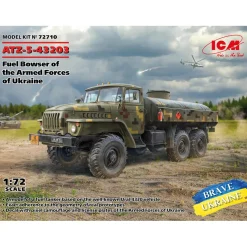 Maquette véhicule militaire : ATZ-5-43203, Camion de carburant des forces armées ukrainiennes - ICM