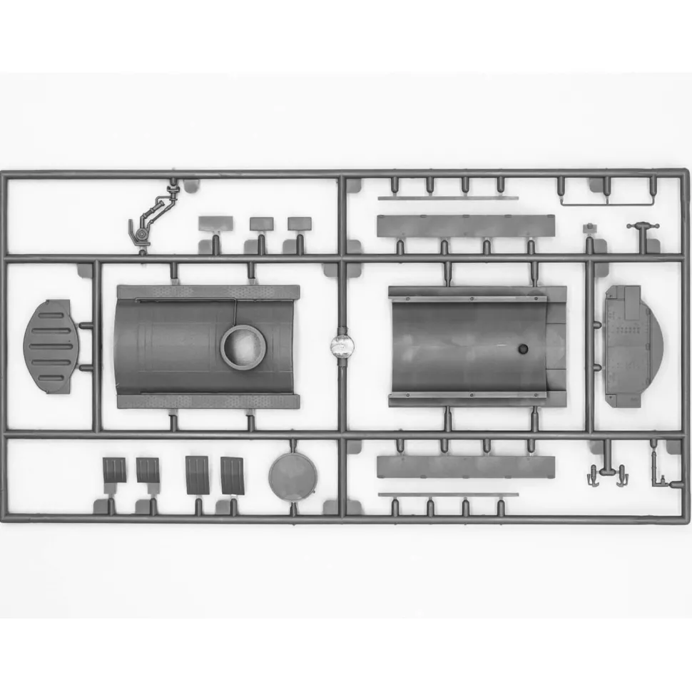 Maquette véhicule militaire : ATZ-5-43203, Camion de carburant des forces armées ukrainiennes - ICM