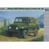 Maquette véhicule militaire : Jeep militaire chinoise BJ212 avec toit souple en toile - Trumpeter