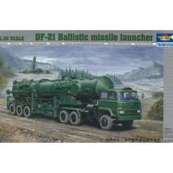 Maquette véhicule militaire : Lanceur de missiles balistiques DF-21 - Trumpeter
