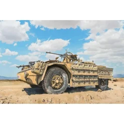 Maquette véhicule militaire : AS 42 Sahariana en 1:72 - Italeri
